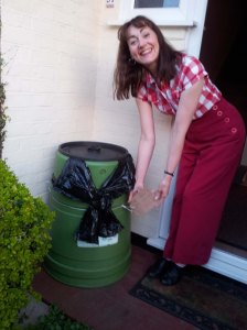 The day my compost bin arrived