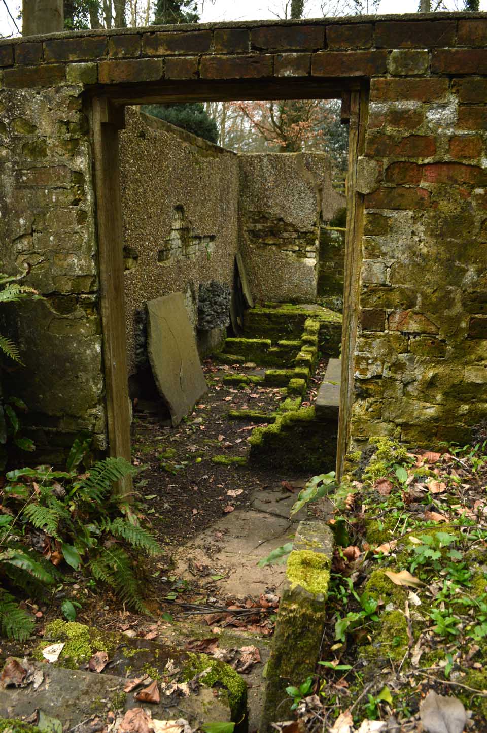 Low Warley Place Ruined rooms_ Sandra Lawrence